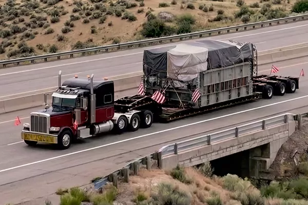 Oversized Load Transport Anchorage, AK